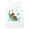 brown sleep Tank Top