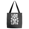 i am the one who lifts Tote Bags