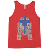 r2d2 typography Tank Top