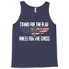 stand for the flag kneel for the cross Tank Top