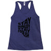 stay hungry stay foolish Racerback Tank