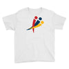 red blu yellow Youth Tee