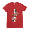 Pride Floral Ladies Fitted T-Shirt