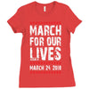 March For Our Lives Ladies Fitted T-Shirt