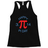 happy pi day Racerback Tank