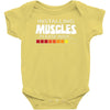 musculs installing Baby Bodysuit