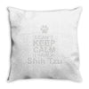 pets shih tzu Throw Pillow