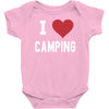 i love camping! Baby Bodysuit
