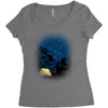 Mufasa and Simba Camp Women's Triblend Scoop T-shirt