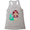 little ugly mermaid Racerback Tank