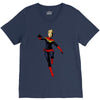 captain marvel V-Neck Tee