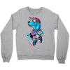 dog biker Crewneck Sweatshirt