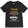 Virgo Hated By Many Wanted By Plenty Disliked By Some Confronted By No V-Neck Tee
