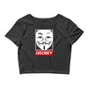 disobey crew Crop Top