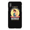 underestimate woman iPhoneX