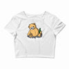teddy beer Crop Top
