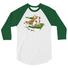 the tree, the raccoon 3/4 Sleeve Shirt