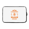 I am a Leukemia Cancer Survivor - What's Your Superpower? Laptop sleeve