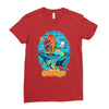the little cthulhu Ladies Fitted T-Shirt
