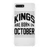 kings are born in october iPhone 7 Plus Case