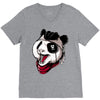 panda pirate V-Neck Tee