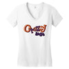 crazy legs Women's V-Neck T-Shirt