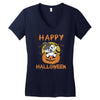 bichon frise Women's V-Neck T-Shirt