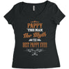 pappy the man the myth best pappy ever Women's Triblend Scoop T-shirt