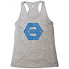 action film logo cannon Racerback Tank
