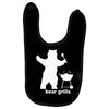 bear grills bbq funny Baby Bibs