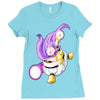majin boo Ladies Fitted T-Shirt