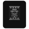 meowy christmas Mousepad