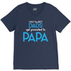 Only the Best Dads get Promoted to Papa V-Neck Tee