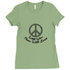 Peace (a246) Ladies Fitted T-Shirt
