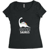 Sister Saurus Women's Triblend Scoop T-shirt
