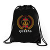Queens Crown Drawstring Bags