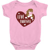 love furever Baby Bodysuit