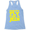 pretty fly for a jedi Racerback Tank