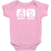 my girl your girl funny Baby Onesie