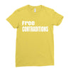 free contraditions Ladies Fitted T-Shirt