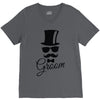 groom V-Neck Tee