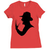 freddy krueger Ladies Fitted T-Shirt