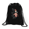 hiding in the dark Drawstring Bags