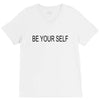 be your self V-Neck Tee