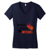 hogus pogus witches Women's V-Neck T-Shirt