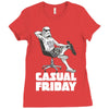 casual friday Ladies Fitted T-Shirt