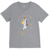 Unicorns are born in July V-Neck Tee