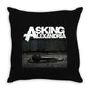 asking alexandria stand up and scream metalcore parkway drive Throw Pillow