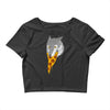 pizza wolf Crop Top