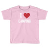 i love camping! Toddler T-shirt